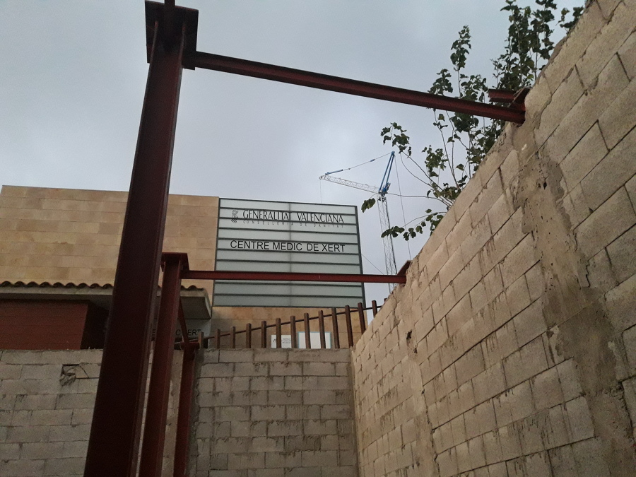 4ª Fase, todo preparado para la colocación de la casa modular