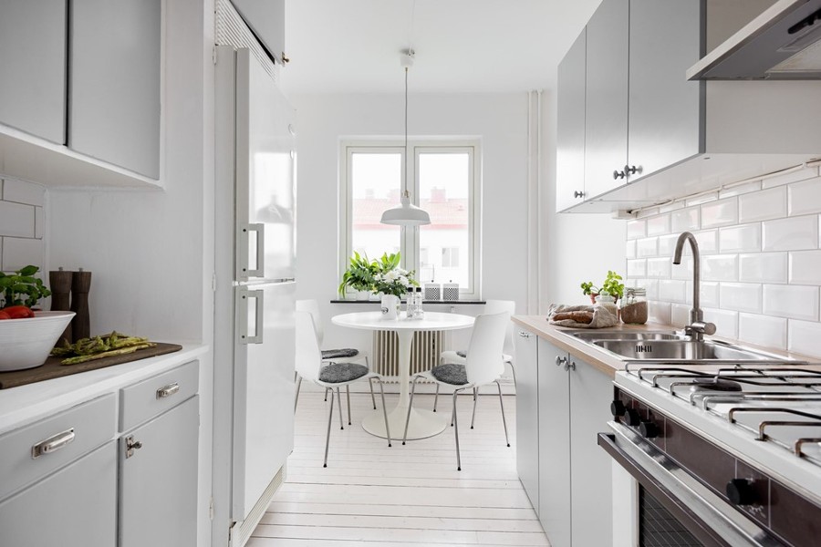 cocina abierta al comedor