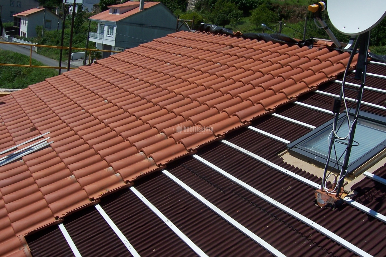 Tejado Onduline y Teja