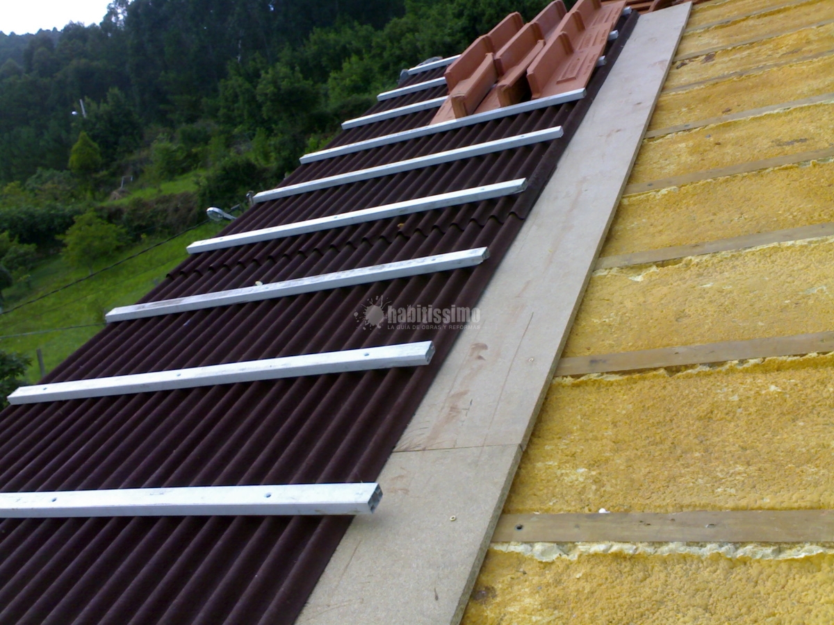 Tejado Onduline y Teja