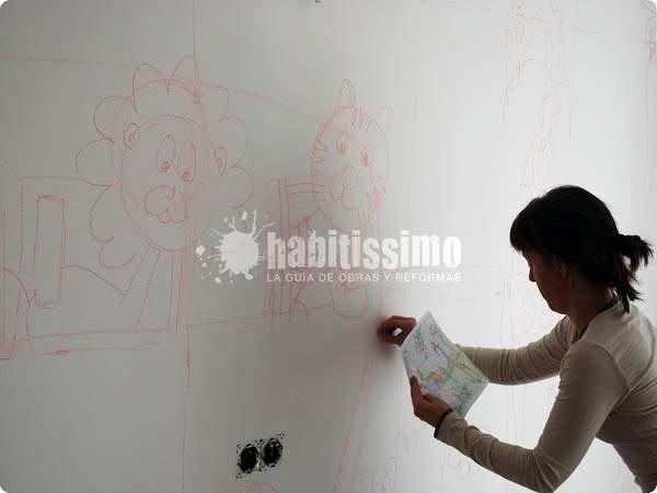 Mural autobus en la selva