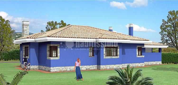 Chalet de 130m2 y 1335 m2 de parcela en Tibi