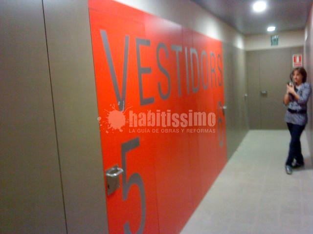 Reforma vestuarios pabellon San Sicenç de Castellet