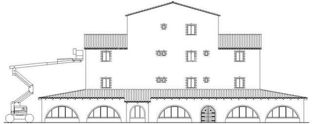 Redacción del proyecto de rehabilitación de fachadas de una masía