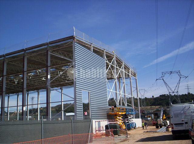 Construcción de nave silo