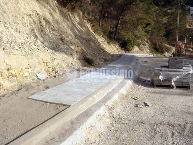 Dirección de las obras de urbanización de Mas Planoi