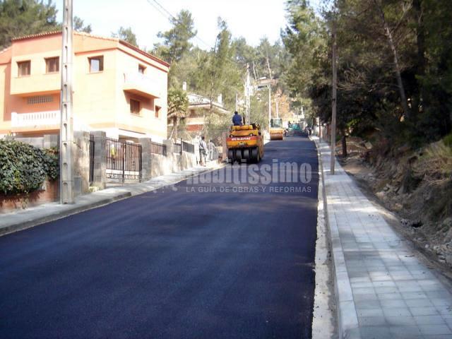 Dirección de las obras de urbanización de Mas Planoi