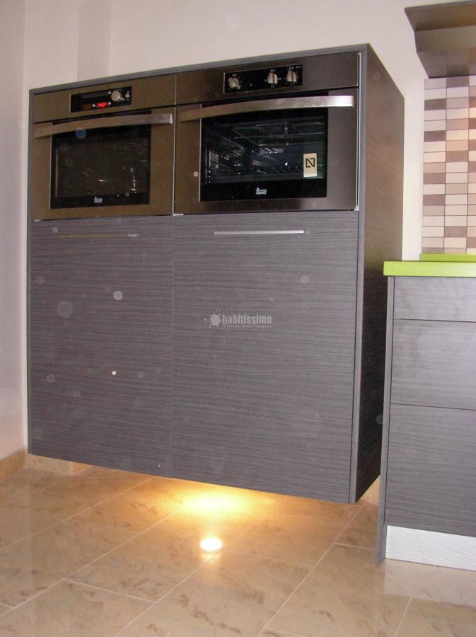 Cocina Roble ceniza silestone Fun