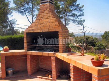 Construcción de barbacoa