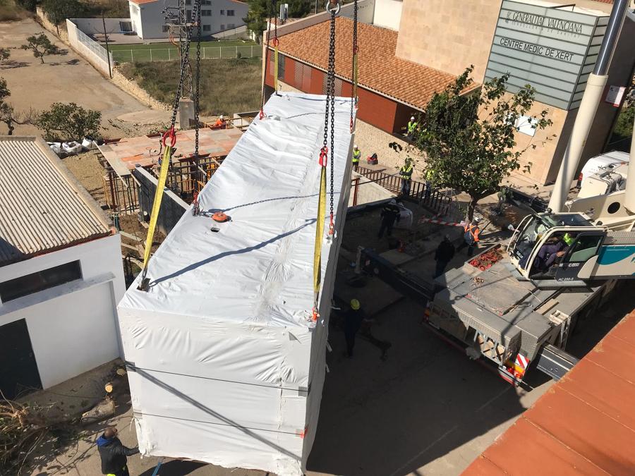 5ªFase colocación de los módulos