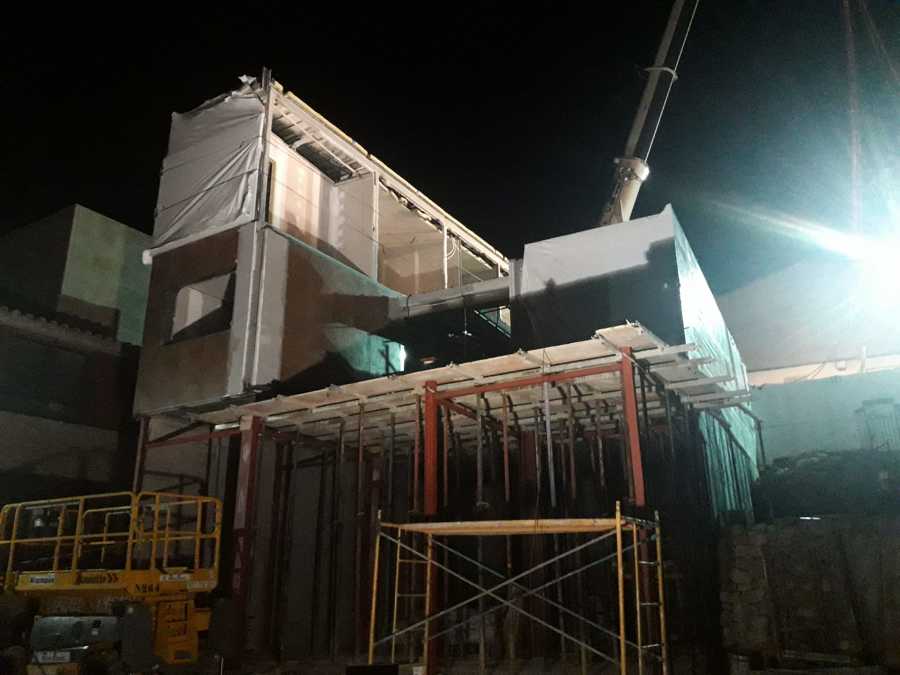 5ªFase colocación de los módulos