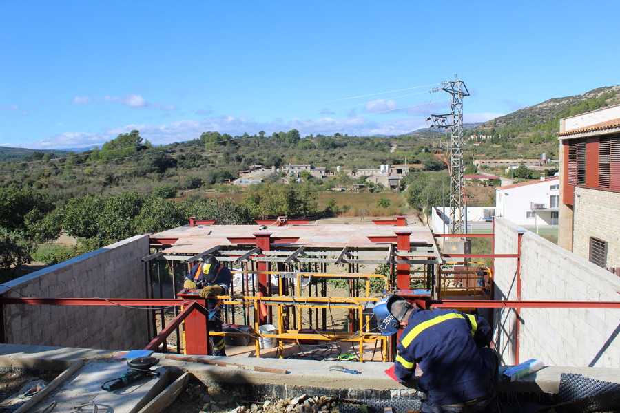 5ªFase colocación de los módulos