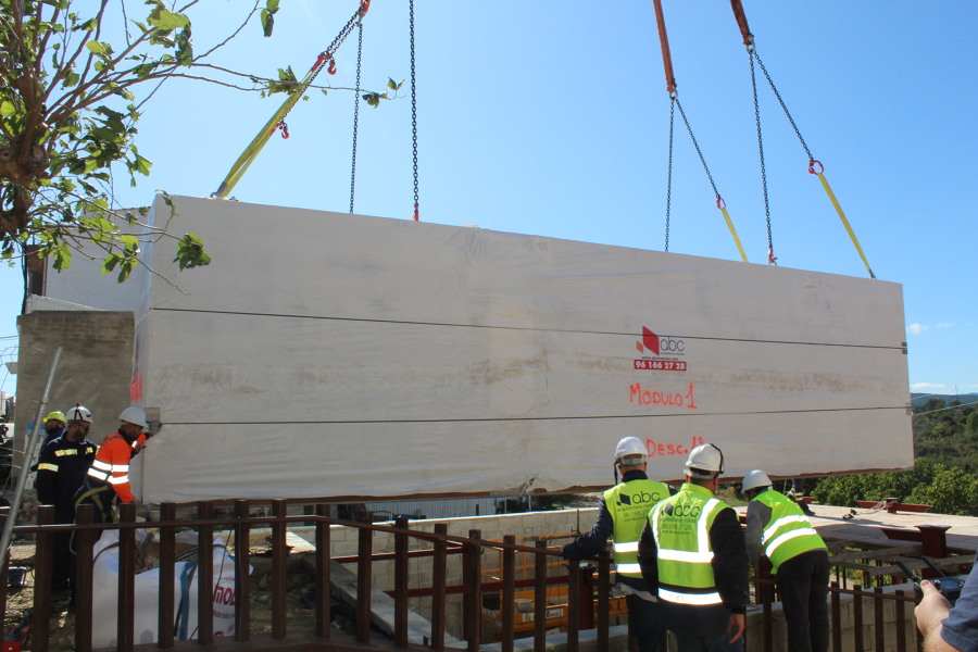 5ªFase colocación de los módulos