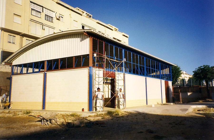 Construcción de Pabellón