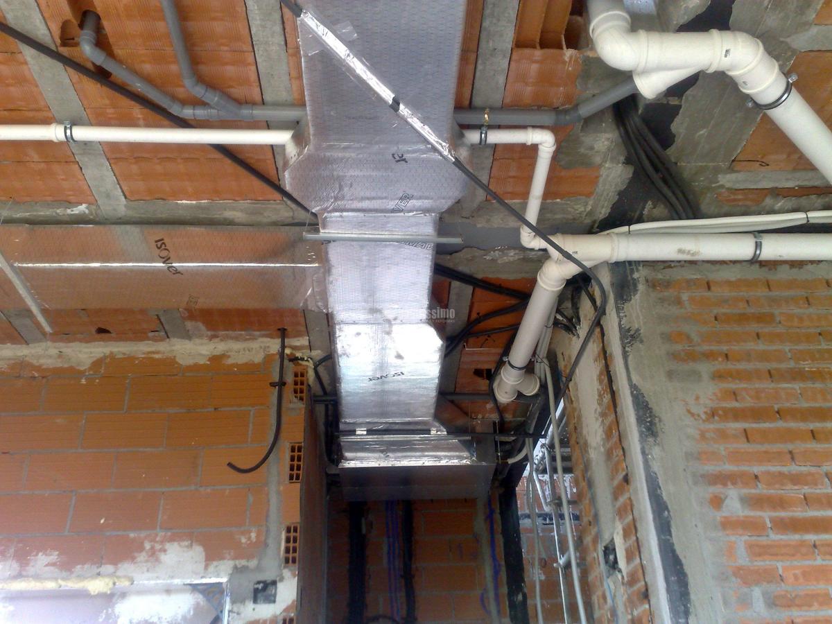 Climatización de vivienda unifamiliar en La Cabaña, Pozuelo
