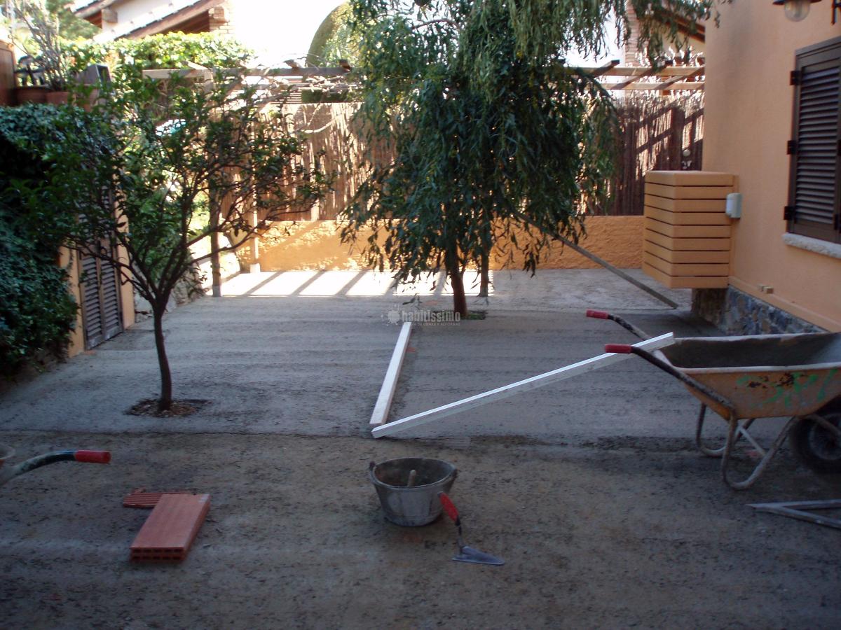 Reforma integral jardin