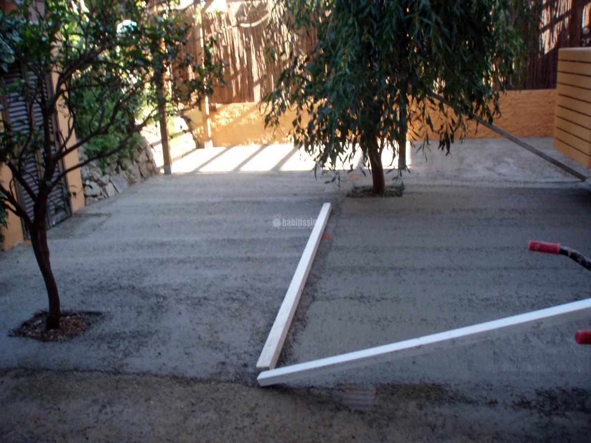 Reforma integral jardin