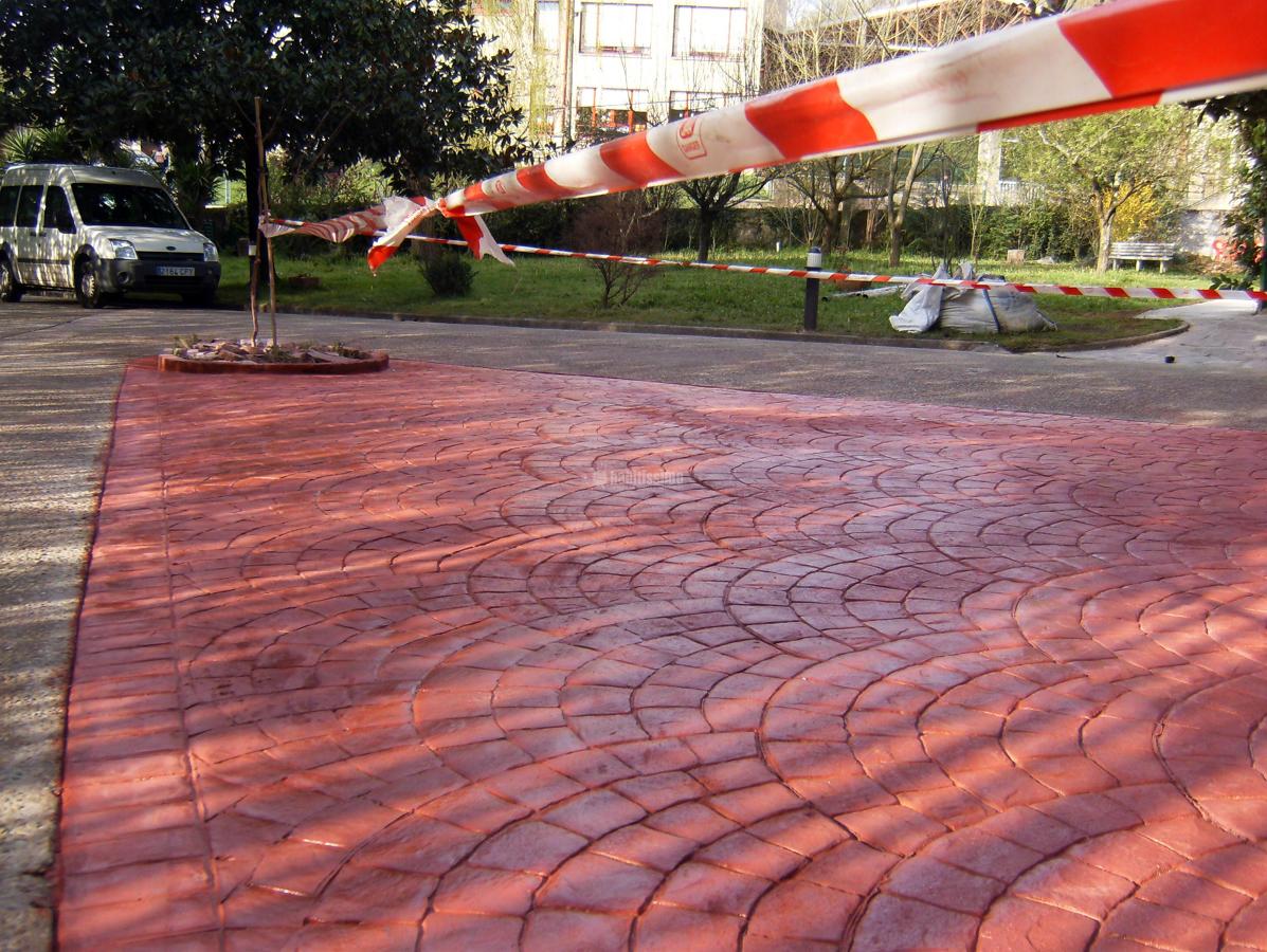 Pavimentacionde zona común y terrazas