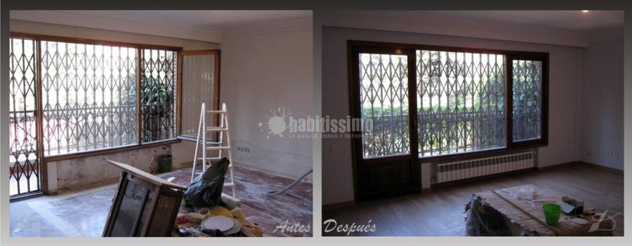 Pintura, puertas y  molduras de escayola