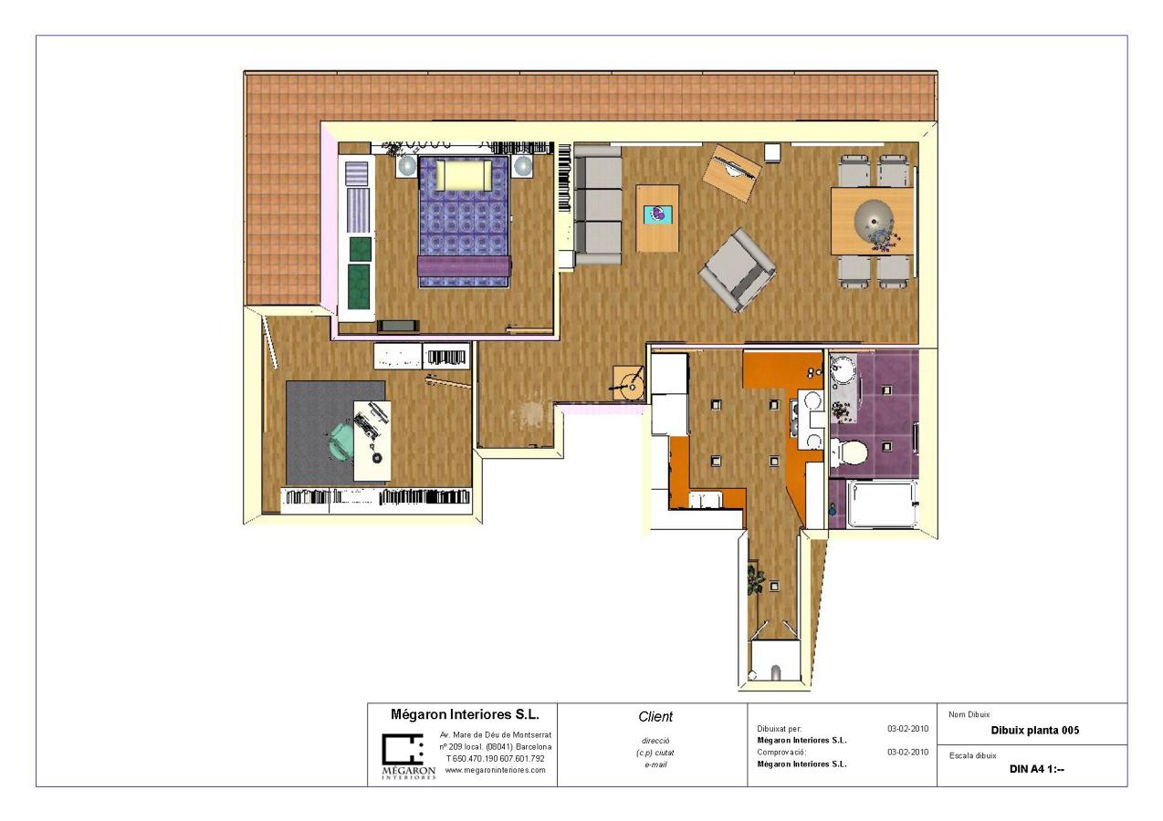 Proyecto reforma vivienda Barcelona