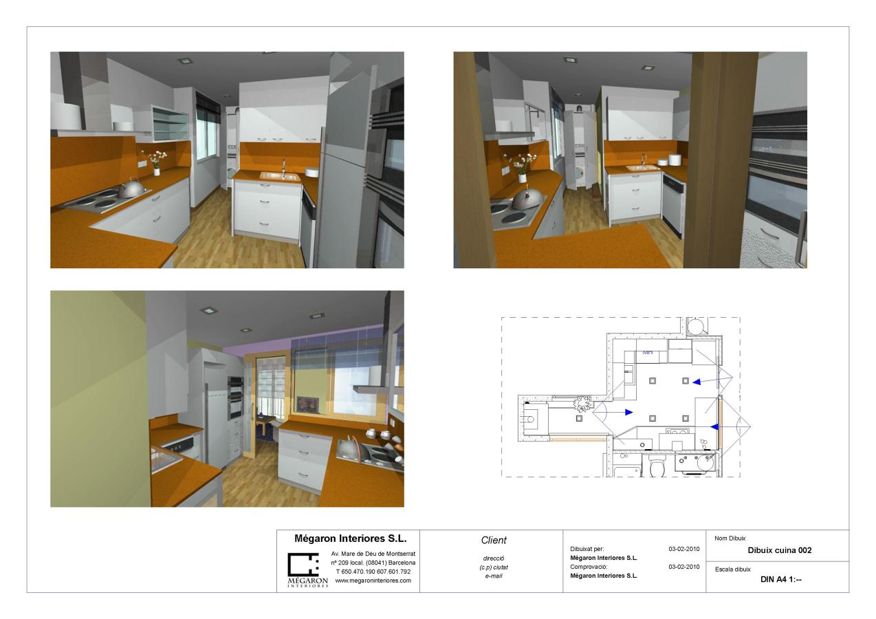 Proyecto reforma vivienda Barcelona