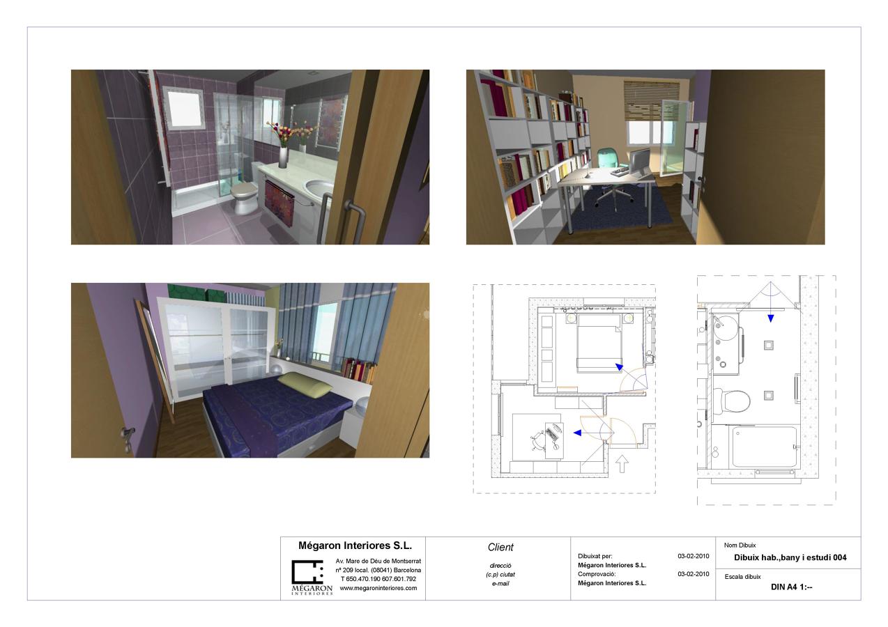 Proyecto reforma vivienda Barcelona