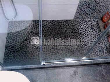 Plato de ducha de obra de diseño