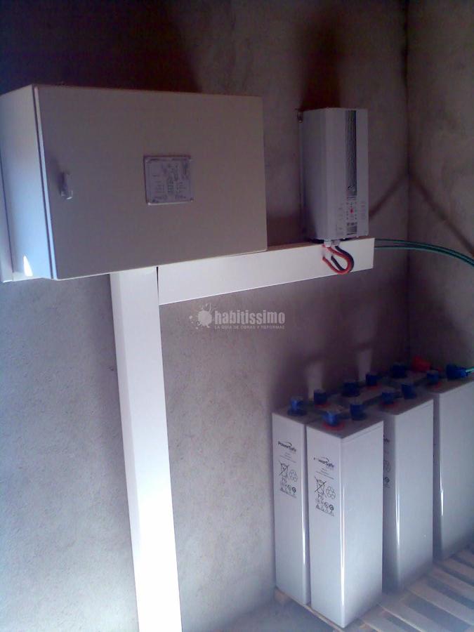 Instalación solar fotovoltaica autónoma