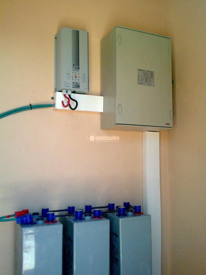 Instalación solar fotovoltaica autónoma