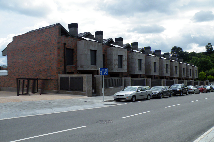 9 chalets adosados en Gaztelondo, Bilbao 06