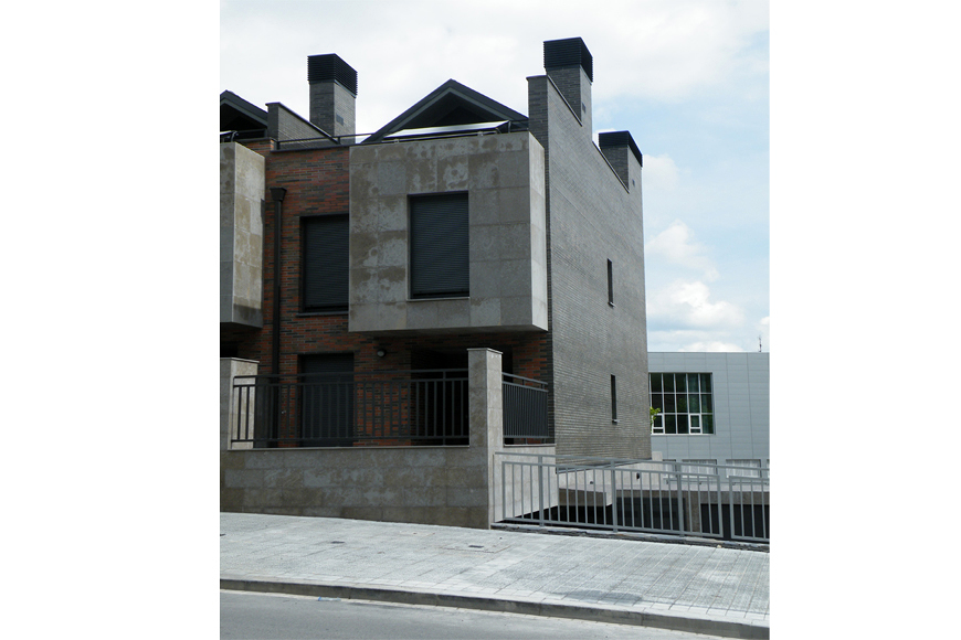 9 chalets adosados en Gaztelondo, Bilbao 07