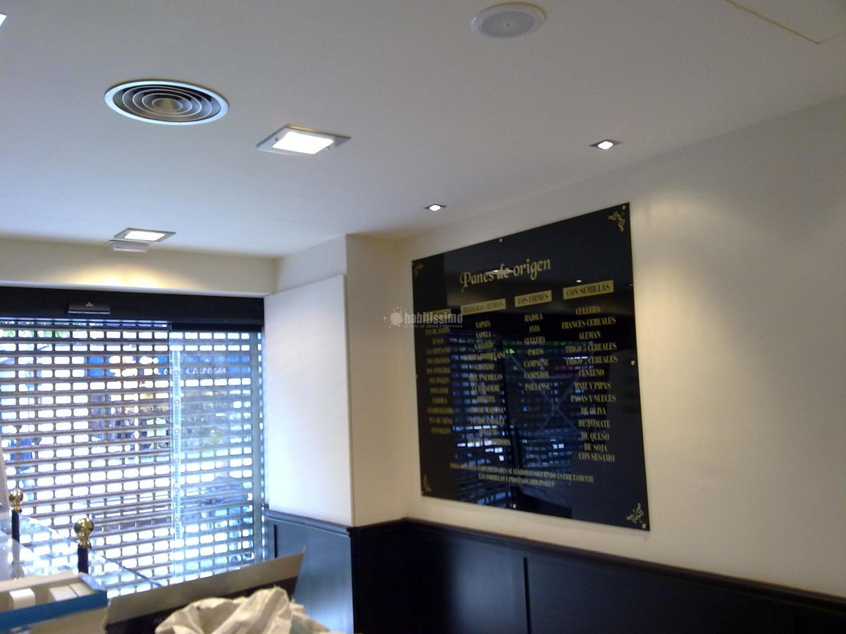 Reforma locales comerciales panaderias degustación Artesano en Barcelona 