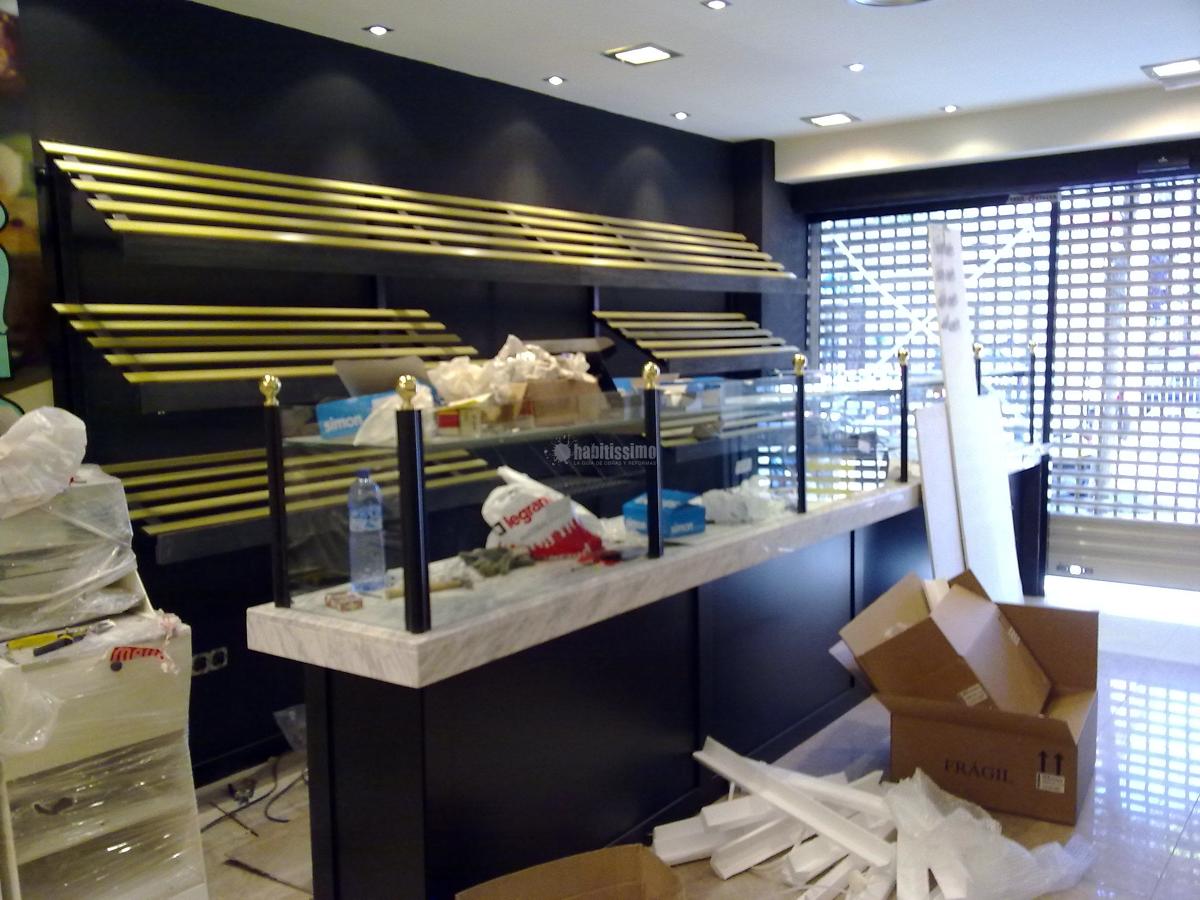 Reforma locales comerciales panaderias degustación Artesano en Barcelona 