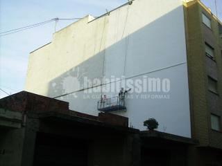 Impermehabilización de fachadas laterales