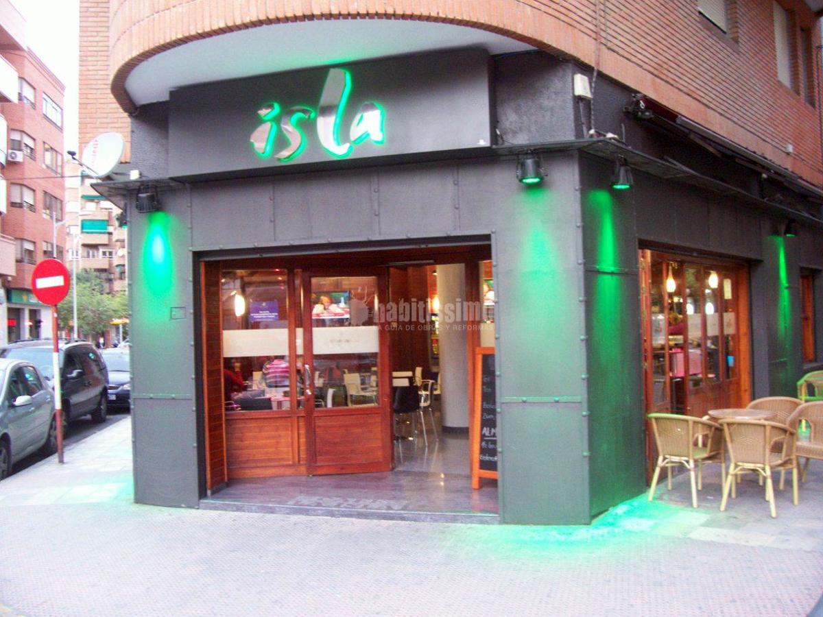 Reforma Cafetería Isla