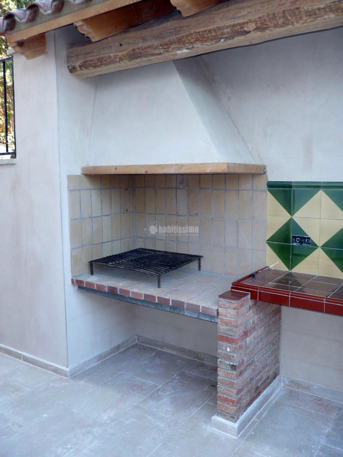 Barbacoa estilo rústico