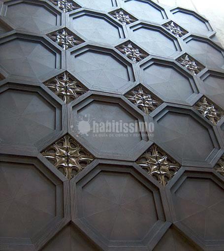 Techos artesonados / coffered ceilings / decoración tradicional / traditional decoration