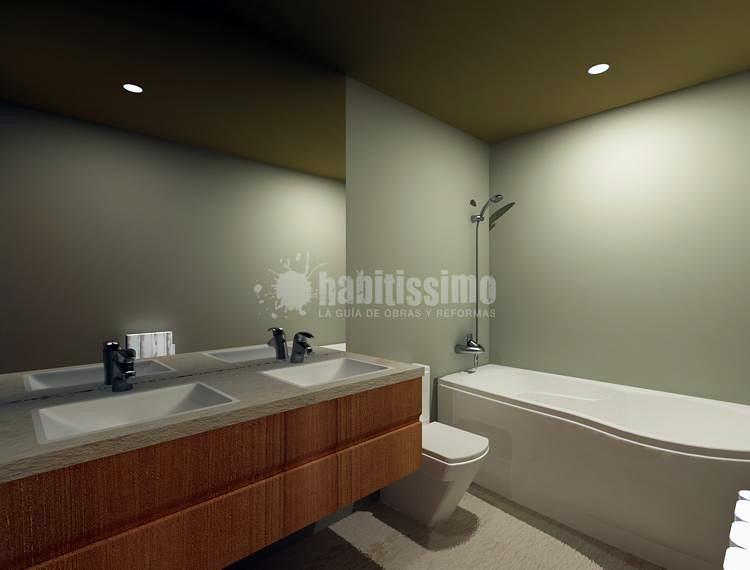 Tres baños en Barcelona