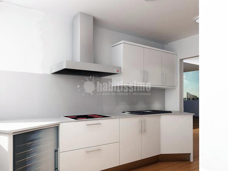 Un pequeño ático en Barcelona