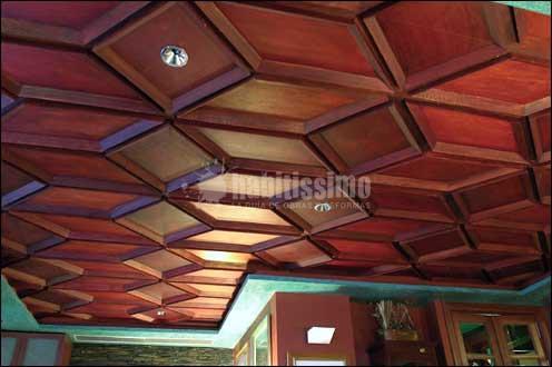 Techos artesonados / coffered ceilings / decoración tradicional / traditional decoration