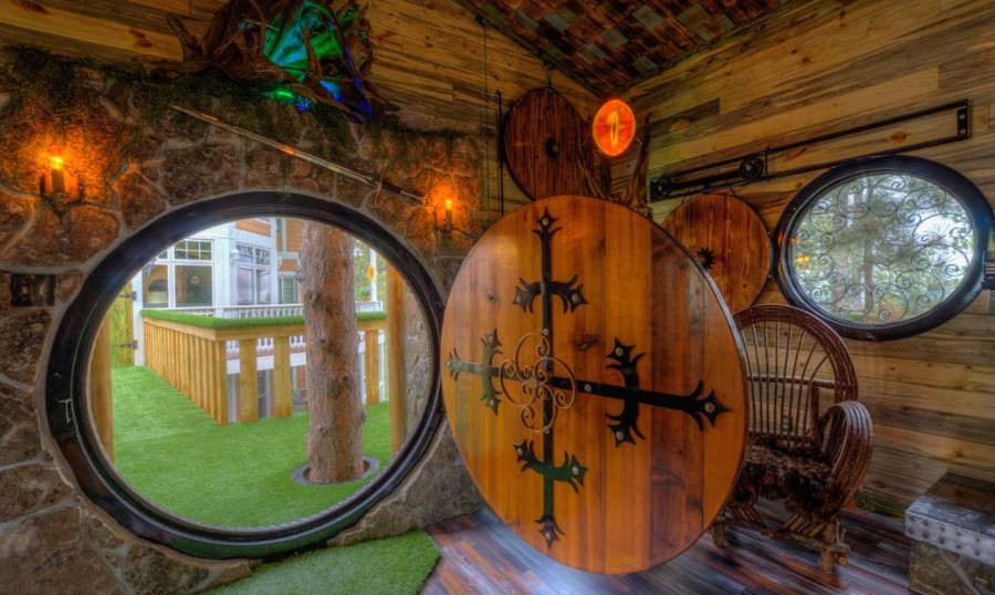 casa de árbol hobbit