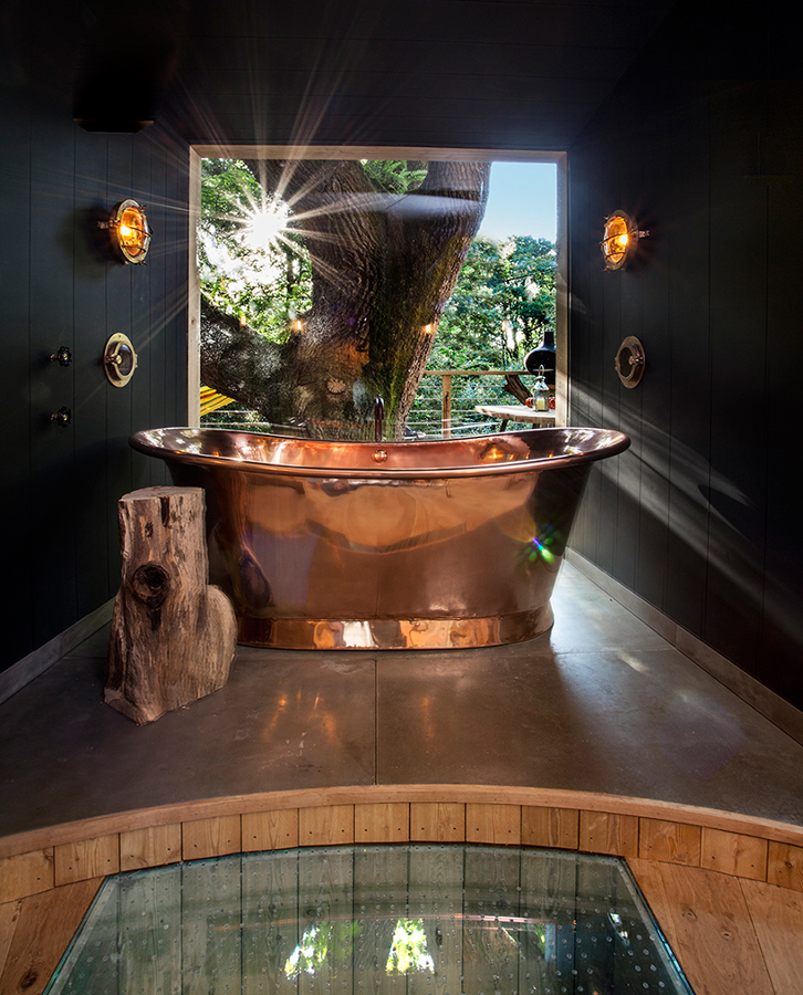 baño de La más lujosa del mundo