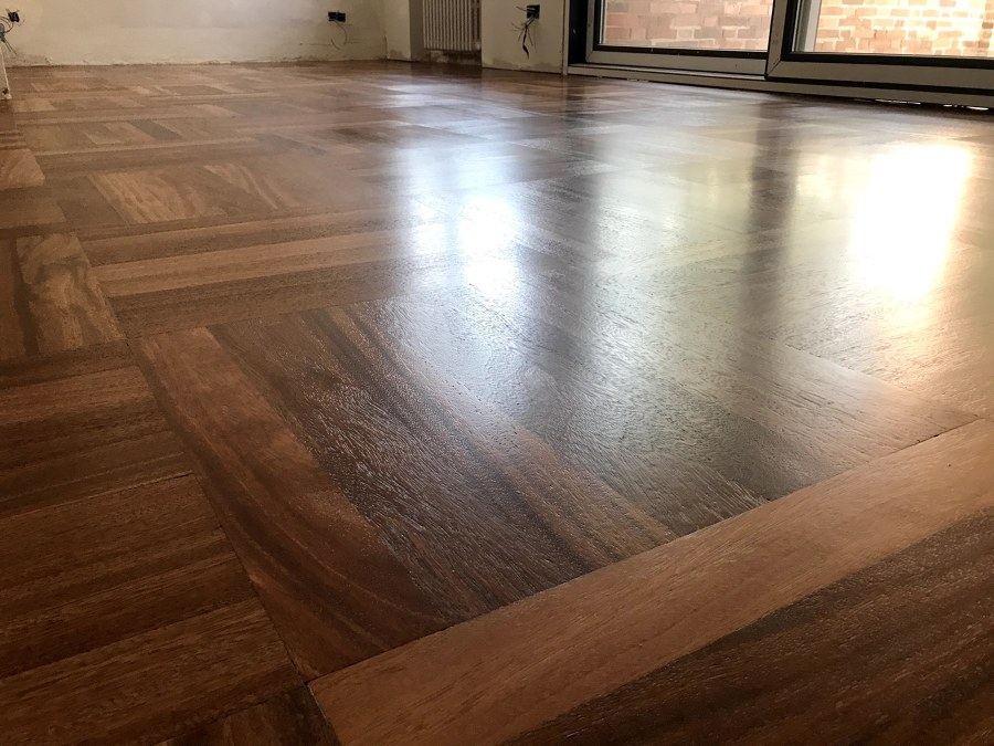 Acabado con barniz al agua Mate