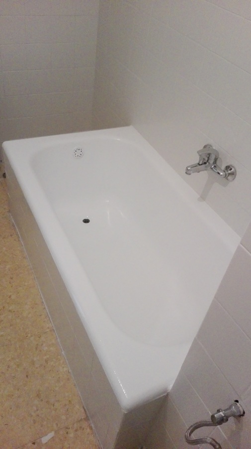 Acabado cuatro de baño