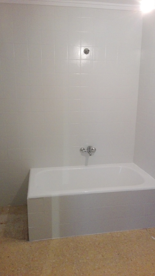 Acabado cuatro de baño