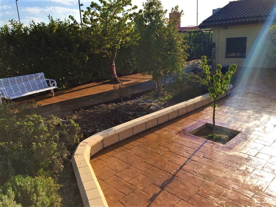 ACABADO DE HORMIGÓN IMPRESO.