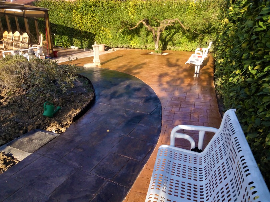 ACABADO DE HORMIGÓN IMPRESO.