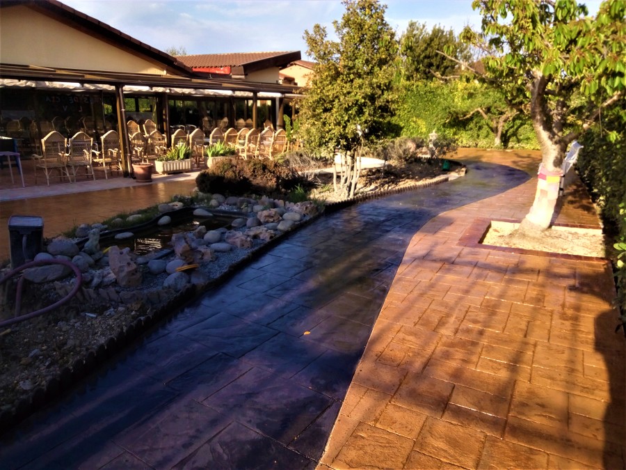 ACABADO DE HORMIGÓN IMPRESO.