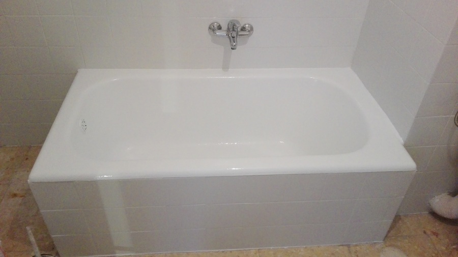 Acabado de la bañera