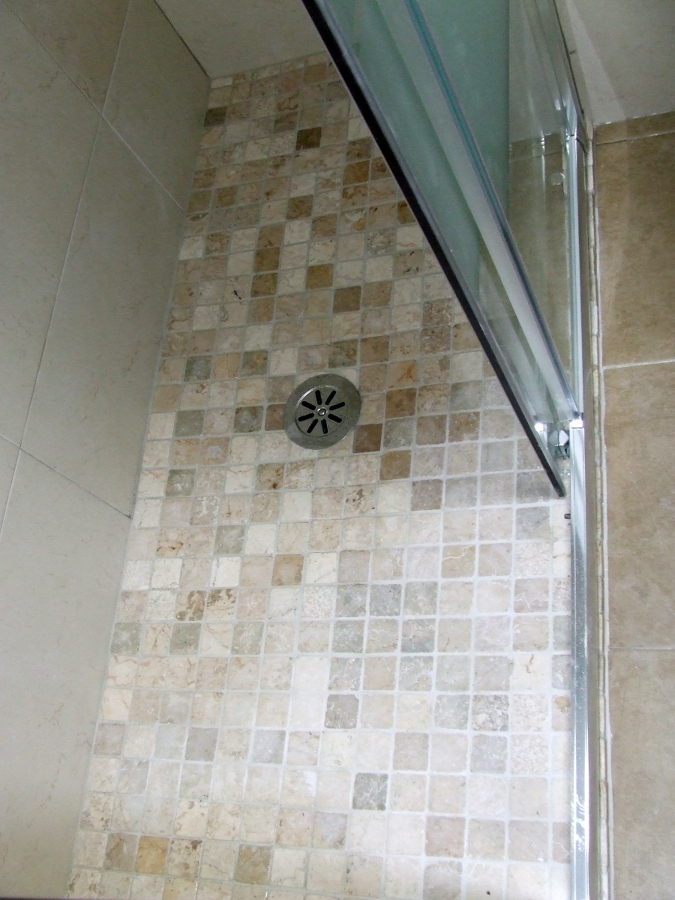 ACABADO DE PLATO DE DUCHA